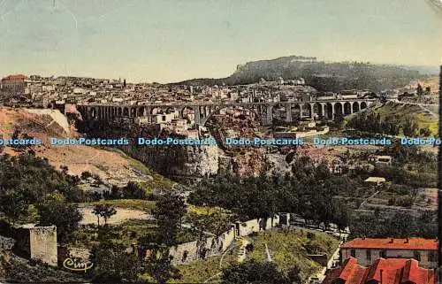 R480368 Constantine Vue d ensemble et Pont Sidi Rached Combier Macon