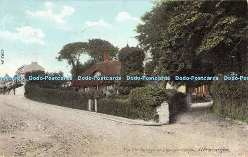 R480372 Ilfracombe The Old Cottage at Chambercombe F Hartmann