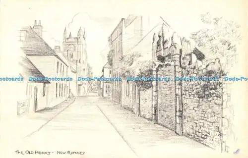 R480374 New Romney The Old Priory Norman S und E