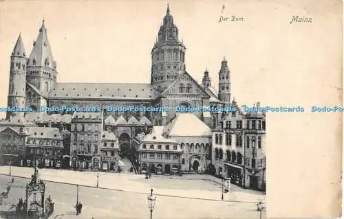 R480389 Mainz Der Dom Ludwig Feist Postkarte