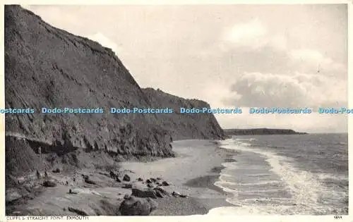 R480439 Exmouth Cliffs and Straight Point Postkarte