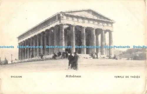 R480459 Athenes Temple of Thesee P and C