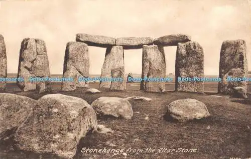 R480460 Stonehenge vom Altarstein F Frith Nr 19799