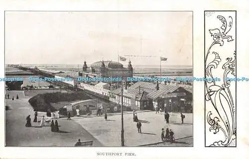 R480474 Southport Pier Postkarte