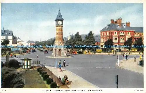 R480481 Skegness Clock Tower and Pullover Tuck