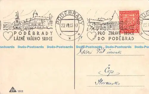 R480487 Blumengarten L und P Postkarte