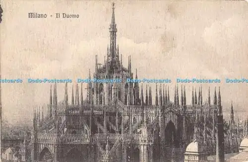 R480492 Milano Il Duomo G Modiano Postkarte