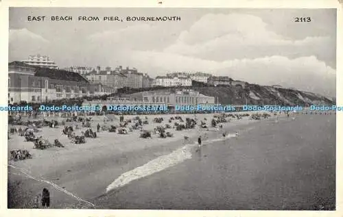 R480528 East Beach vom Pier Bournemouth 2113 C Richter