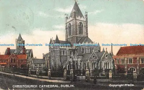 R480590 Christchurch Cathedral Dublin F F The Star Serie G D und D 1907