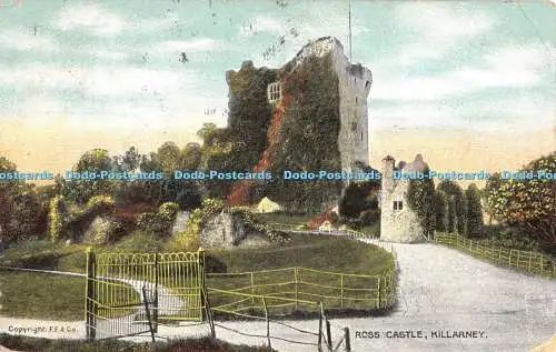 R480591 F F Ross Castle Killarney Chas L Reis