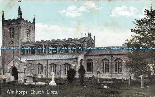 R480599 Winthorpe Church Lincs Kunst Postkarten Christliche Romane Verlag