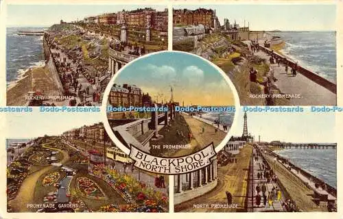 R480611 Blackpool North Shore G 2217 De Luxe Colour Valentines Multi View