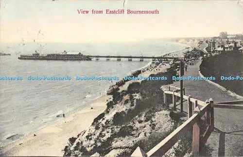 R480612 Blick von Eastcliff Bournemouth J F Lovell Nr 135 1907