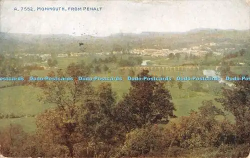 R480645 A 7552 Monmouth aus Penalt Celesque Serie Photochrom H Clayton 1913