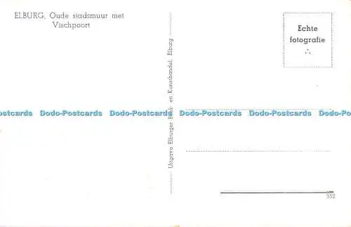 R482087 Elburg Oude Siadsmuur Met Vischpoort Elburger Boeken Kunsthandel RP