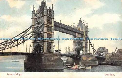 R480651 Tower Bridge London 1906