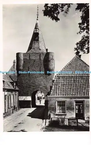 R482089 Elburg Achterzijde Vischpoort J G Van Agtmal Elburger Boek en Kunsthande