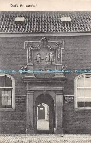 R482092 Delfter Prinsenhof P Delft Postkarte