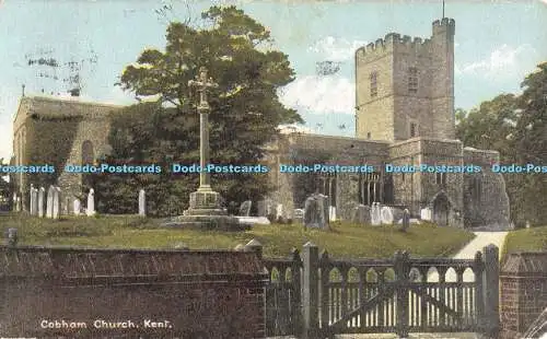 R480660 Cobham Church Kent Kunst Postkarten Christliche Romane Verlag 1911