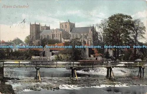 R480678 Ripon Cathedral Valentines Serie 1904