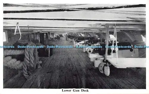 R480689 Lower Gun Deck H M S Victory Portsmouth Hamilton Fisher Pimlico Torquay