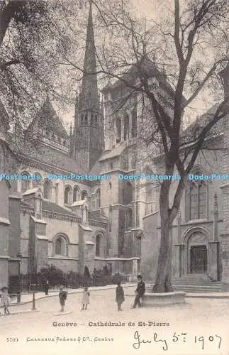 R482132 Geneve Cathedrale de St Pierre Charnaux Freres