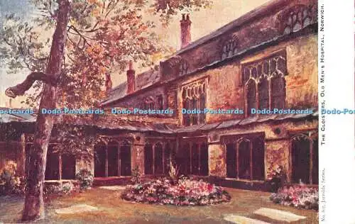 R480722 The Cloisters Old Mens Hospital Norwich No 807 Jarrold Series