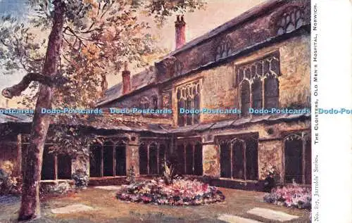 R480723 The Cloisters Old Mens Hospital Norwich No 807 Jarrolds Series