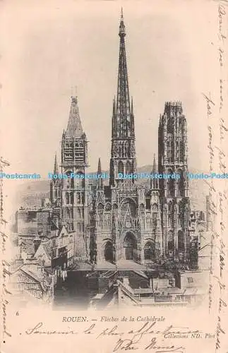 R482163 Rouen Fleches de la Cathedrale Collections ND Phot