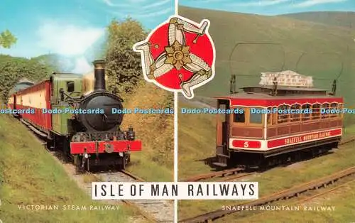 R482279 Isle of Man Railway Victorian Steam Railway Snaefell Mountain Railway J