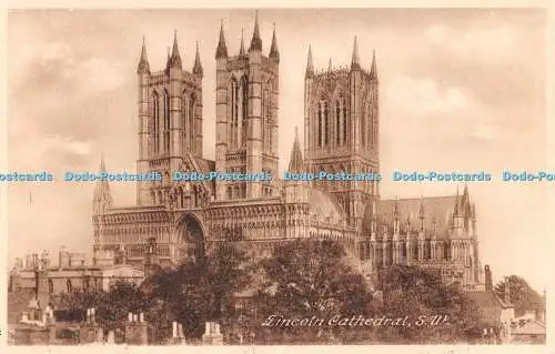 R481066 Lincoln Cathedral S W S Smith