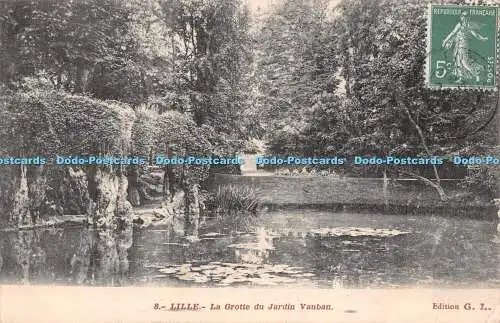 R482692 Lille La Grotte du Jardin Vauban G L