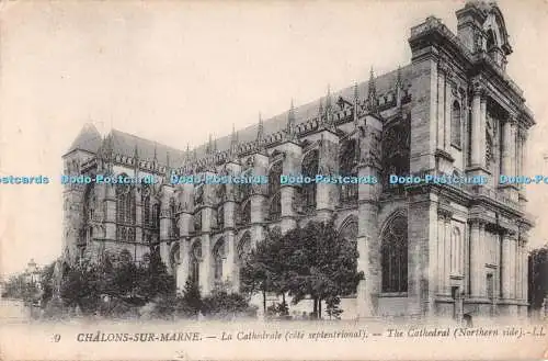 R481286 9 Chalons Sur Marne La Cathedrale cote septentrional The Cathedral North