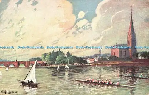 R481349 Dreikonigskirche Denzinger 1875 1889 erb an Stelle der alter aus 1452 st