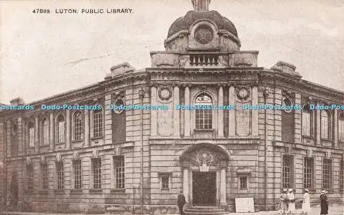 R481399 47889 Luton Public Library Sepiatone Series Photochrom