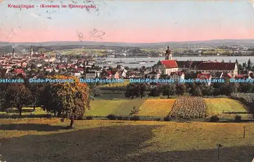 R484924 Kreuzlingen Konstanz im Hintergrund 02671 A G vom Aug Honer und Th Volk