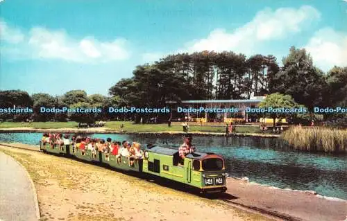 R484961 The Lake and Miniature Railway Poole Park PT2406 Precision Colourmaster