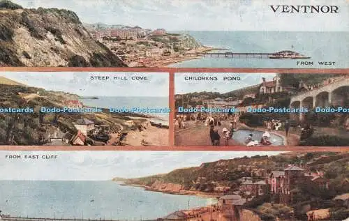 R485050 Ventnor Celesque Serie Photochrom 1922 Multi View