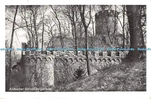 R485066 Alsbacher Schloss Bergstraße G Regnitz 778 1958