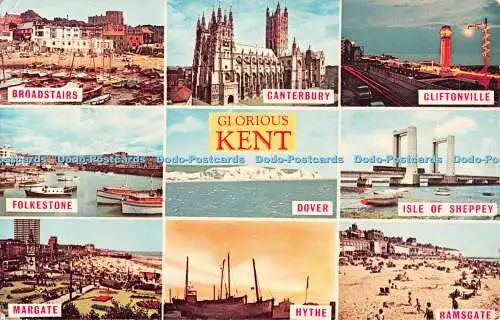 R483097 Glorious Kent Broadstairs Canterbury Cliftonville C G Williams Plastichr