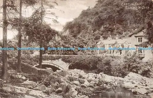 R481719 Bettys y Coed Ponty Pair Valentines Series 1919