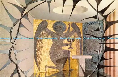 R483161 Coventry Cathedral Wandbild in der Kapelle Christi Gethsemane Jarrold Cotm
