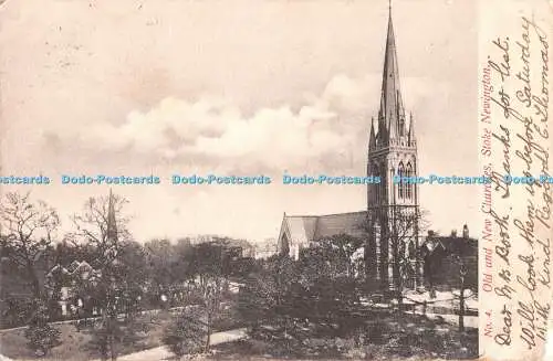 R481778 Stoke Newington Old and New Churches G Smith No 4 1904