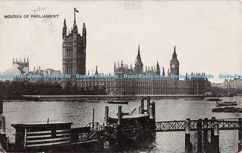 R481782 Houses of Parliament Auto Foto Serie 1908