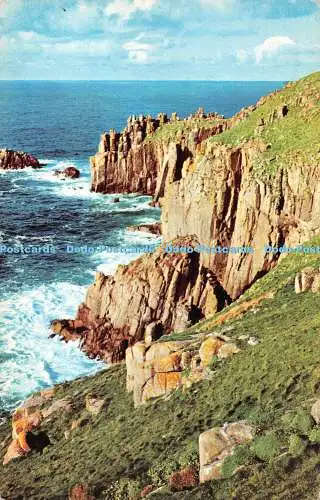 R486744 Cornwall Land End Point Jarrold Cotman Color Series