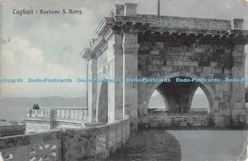 R481960 Cagliari Bastione S Remy G Piras 1913