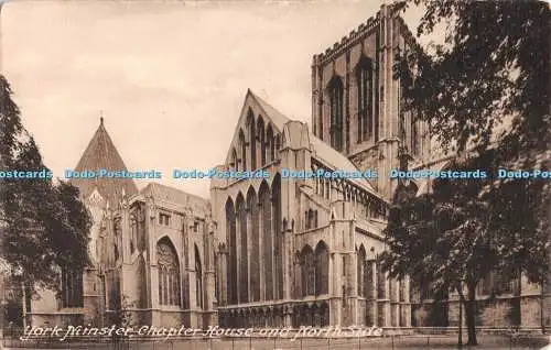 R483440 York Minster Chapter House and North Side F Frith No 70639