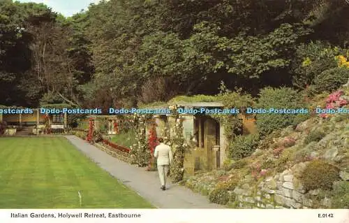 R485569 Eastbourne Italian Gardens Holywell Retreat E T W Dennis