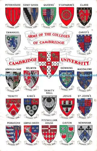R487117 Cambridge University Arms of the Colleges of Cambridge Alfred Savage 195