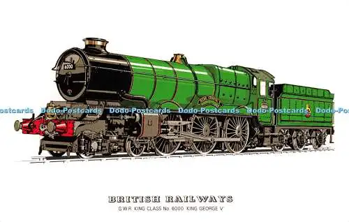 R485674 British Railways G W R King Class No 6000 King George V Prescott Pickup